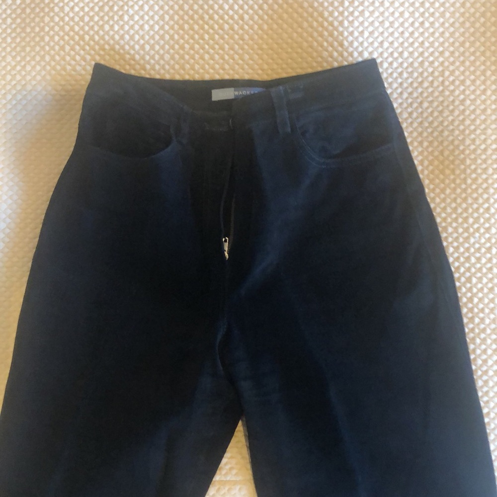 Suede Leather slacks